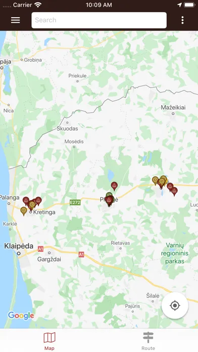 Screenshot di Žemaitijos kelias