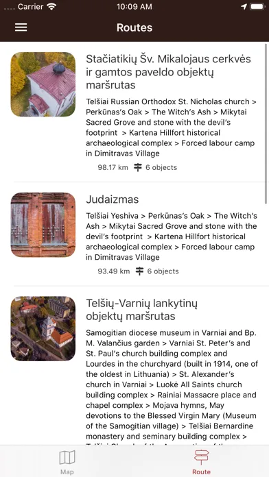 Screenshot di Žemaitijos kelias