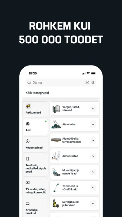 K-rauta.ee e-pood Screenshots