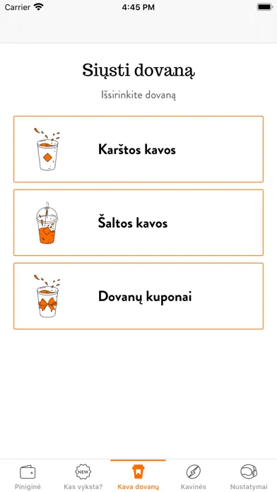 Ảnh chụp màn hình của Caffeine LT