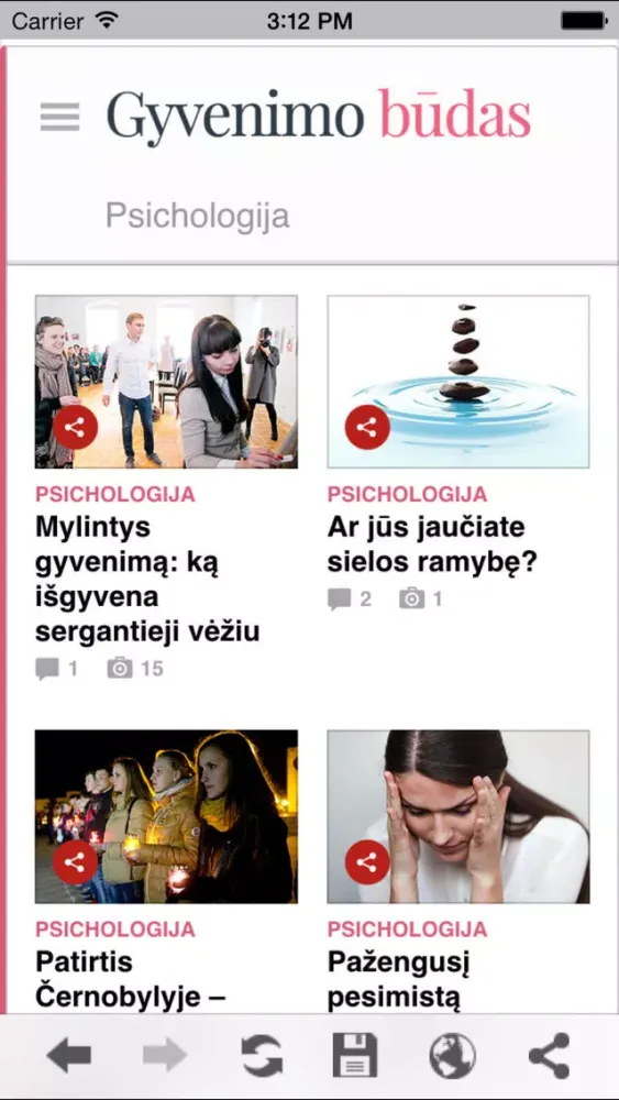 تصاویر Gyvenimo būdas