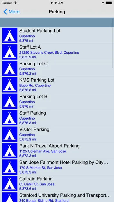 Parking lot应用截图