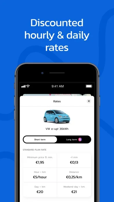 Capturas de pantalla de SPARK car sharing