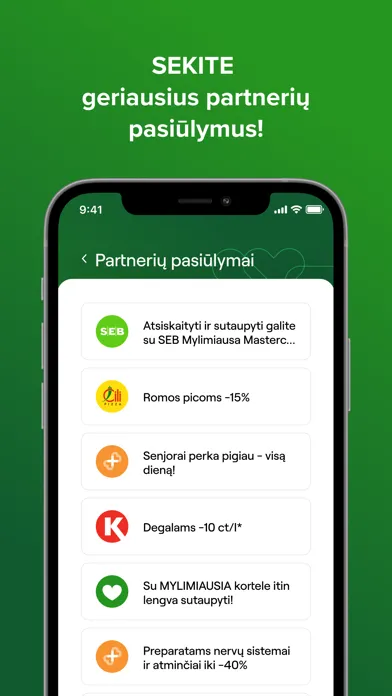 Mylimiausia স্ক্রিনশট