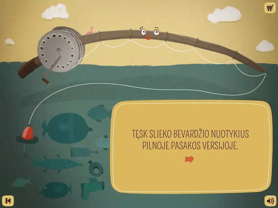 SLIEKAS BEVARDIS Lite: lietuviška interaktyvi pasaka, kurią kursi ir tu! iPad  سکرین شاٹس