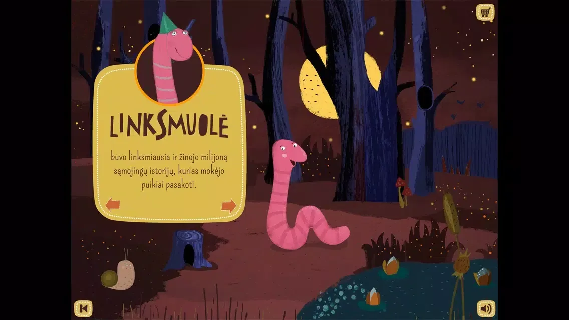 SLIEKAS BEVARDIS Lite: lietuviška interaktyvi pasaka, kurią kursi ir tu! سکرین شاٹس