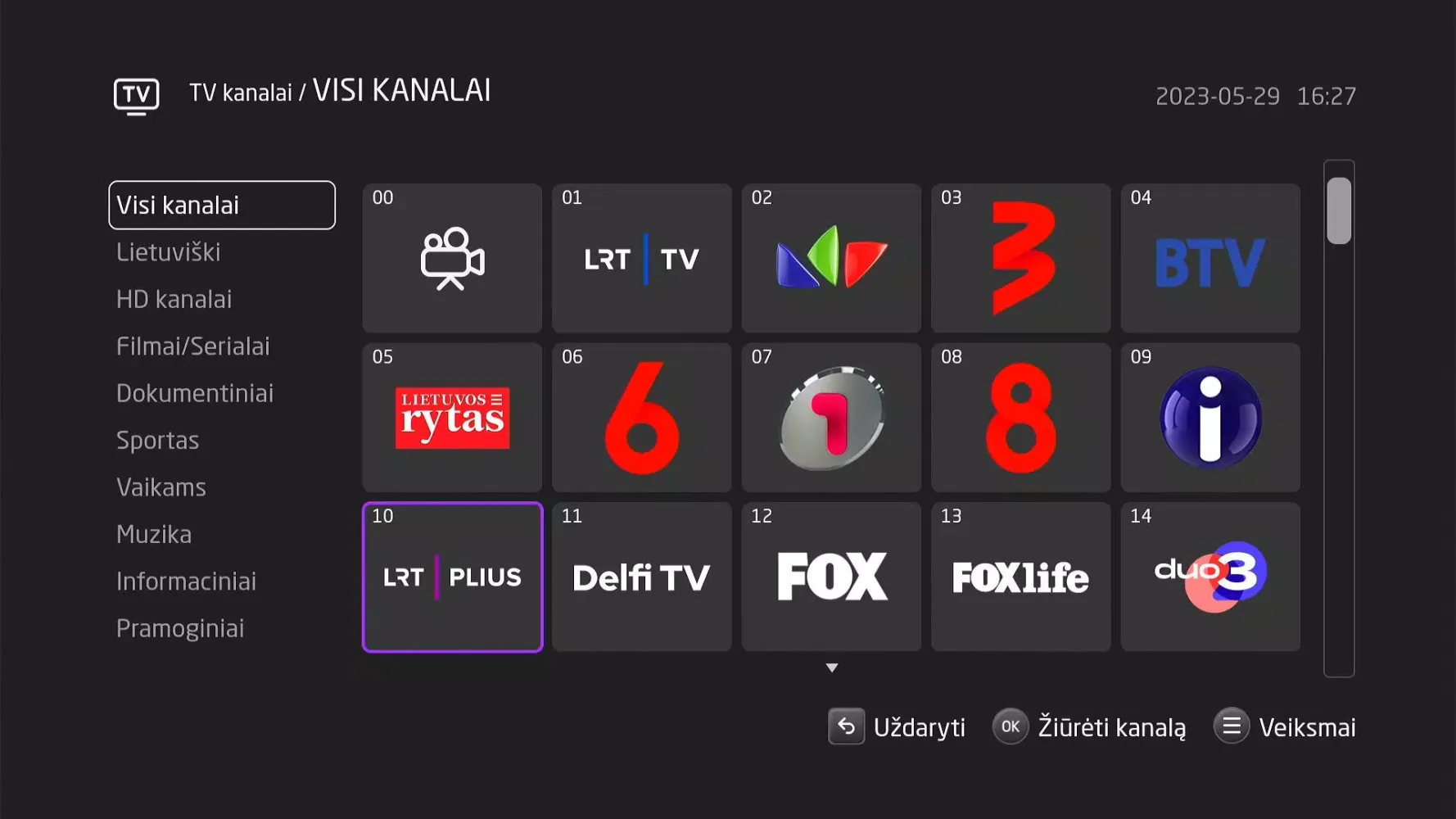 Capturas de pantalla de Telia Play LT (Android TV)