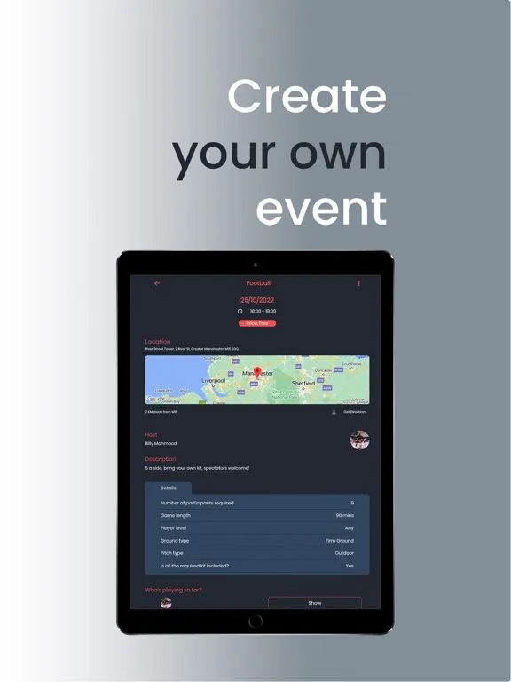 MySport - Sport & Fitness iPad  سکرین شاٹس