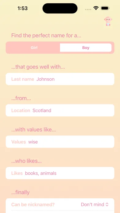 تصاویر My Perfect Baby Name