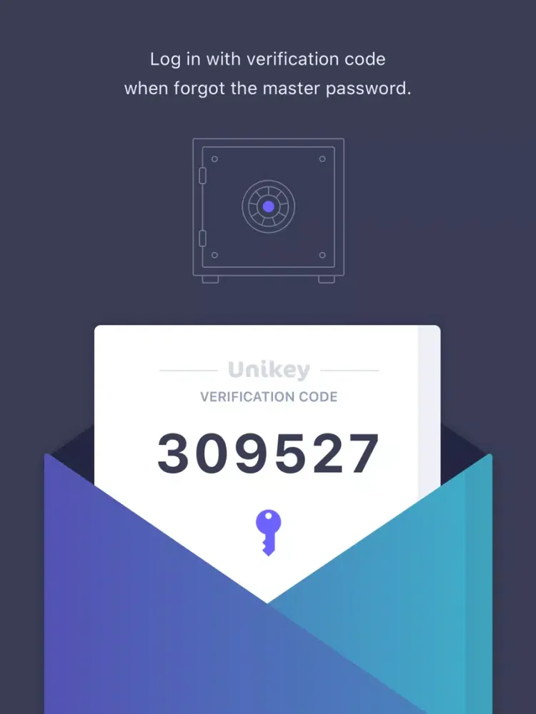 Unikey - Private Photo Vault iPad  스크린샷