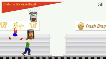 Screenshot di Supermarket Dash
