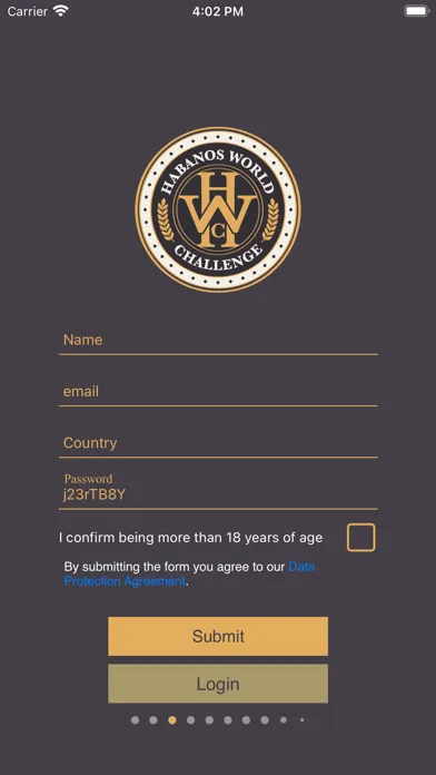 Capturas de tela do Habanos World Challenge
