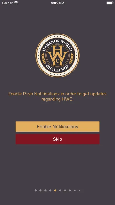Capturas de tela do Habanos World Challenge