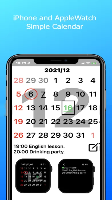 Wristwatch calendar應用截圖