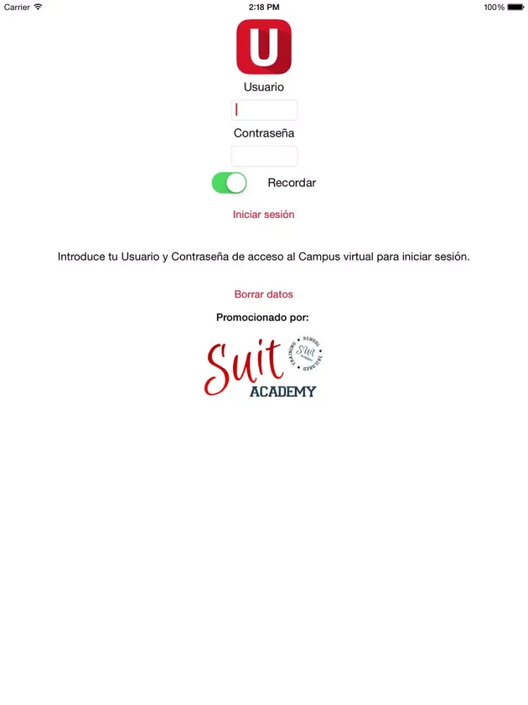 Universitarios CLM iPad 应用截图