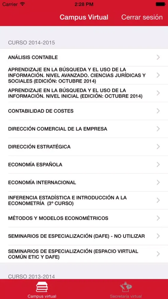 Universitarios CLM应用截图
