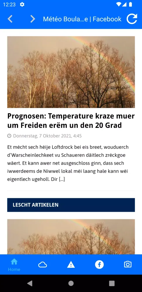 Météo Boulaide Screenshots