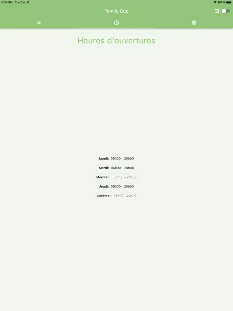 Screenshot di Family Cup iPad 