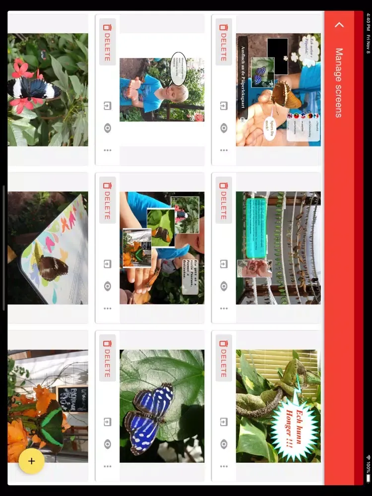 OLEFA Storyboard iPad  स्क्रीनशॉट
