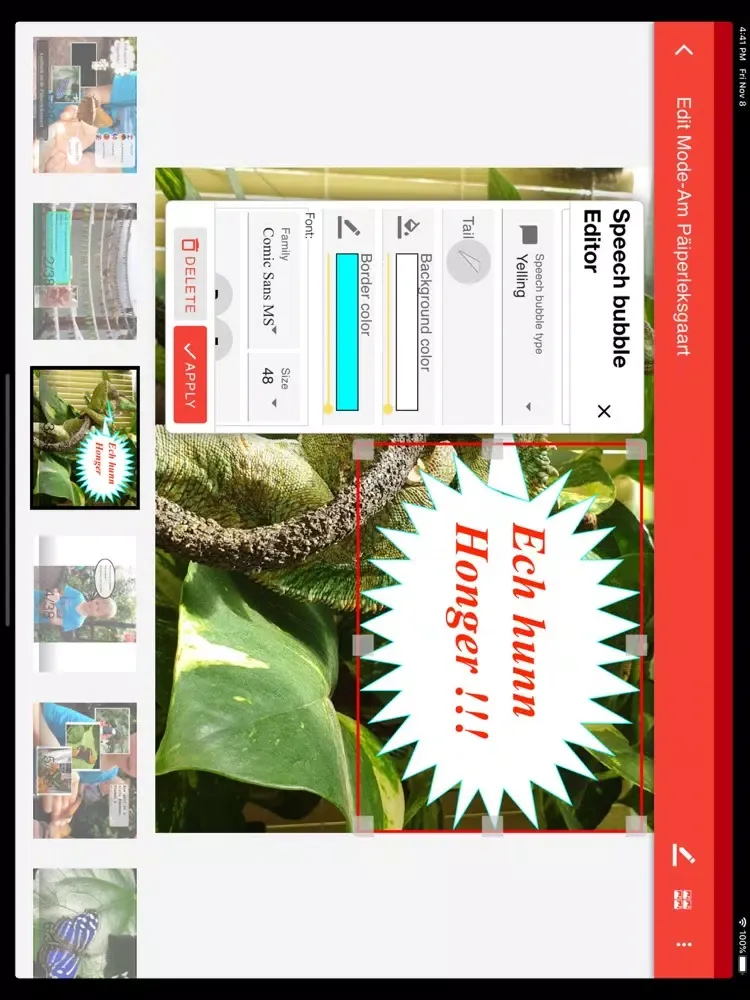 OLEFA Storyboard iPad  स्क्रीनशॉट