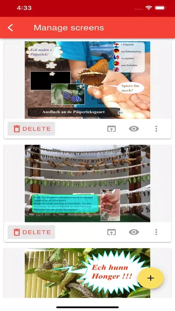 OLEFA Storyboard स्क्रीनशॉट