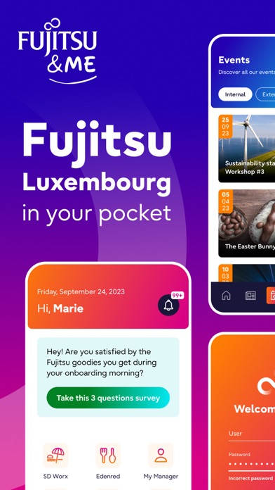 Screenshot di Fujitsu & Me - Luxembourg