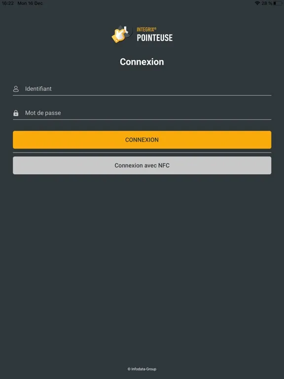 Integrix Pointage iPad  スクリーンショット