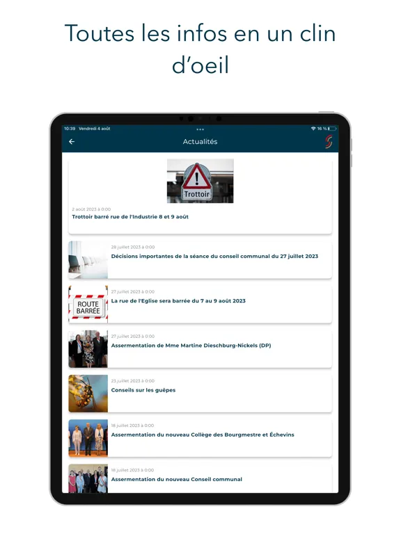 ภาพหน้าจอของ Strassen iPad 