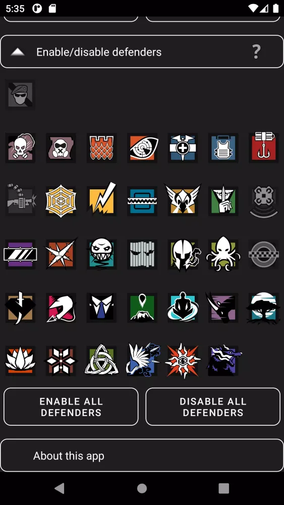 R6 Siege Randomizer Screenshots