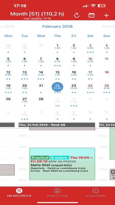 Drivelo Teacher Screenshots