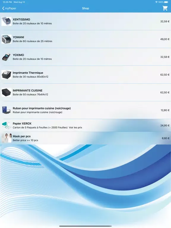 Tangkapan skrin myPaper iPad 