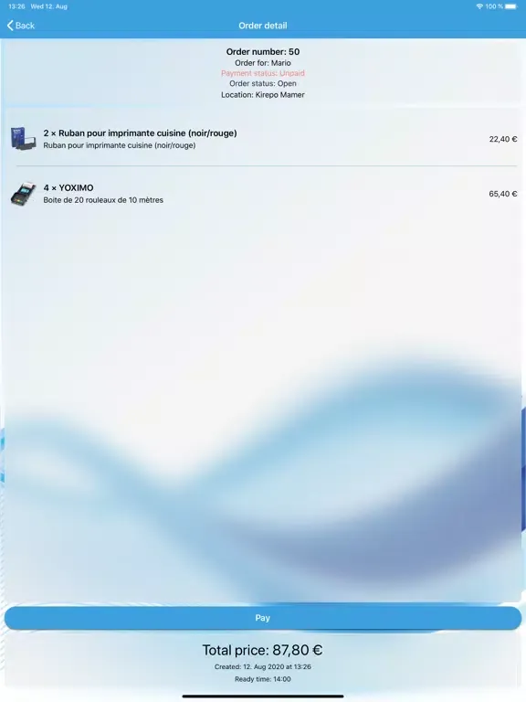 Tangkapan skrin myPaper iPad 