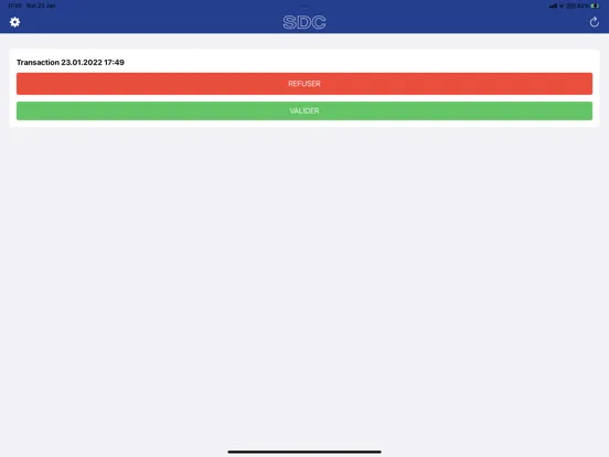 SDC MFA iPad  Screenshots