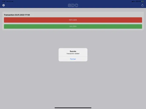 SDC MFA iPad  Screenshots