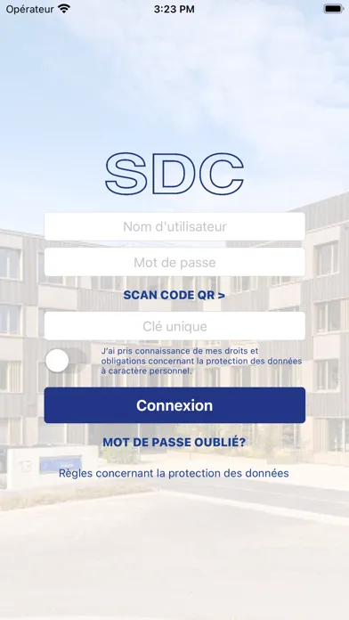 SDC MFA Screenshots