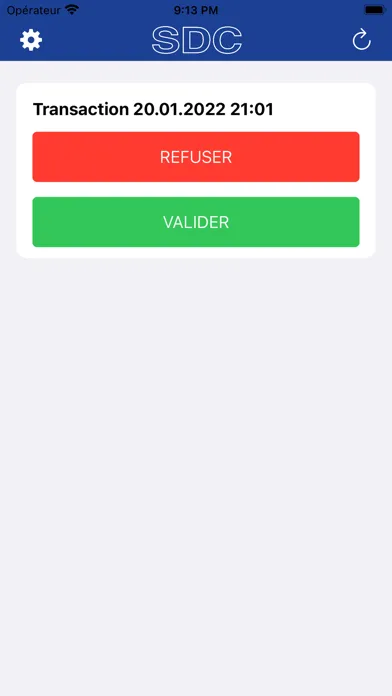 SDC MFA Screenshots