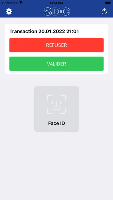 SDC MFA Screenshots