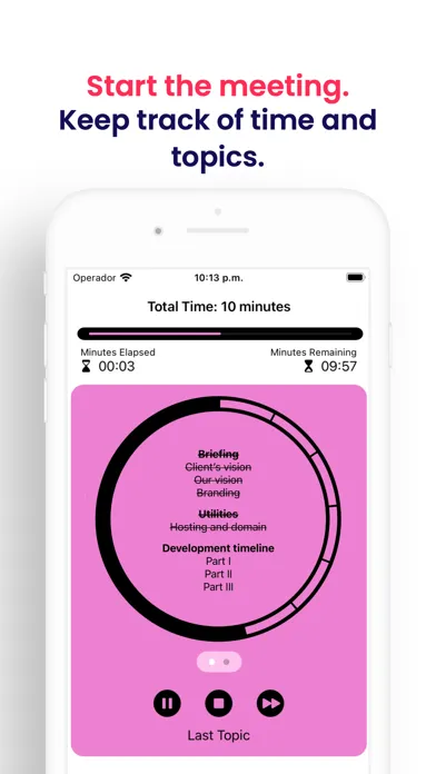 Meeting planner & voice record Screenshots