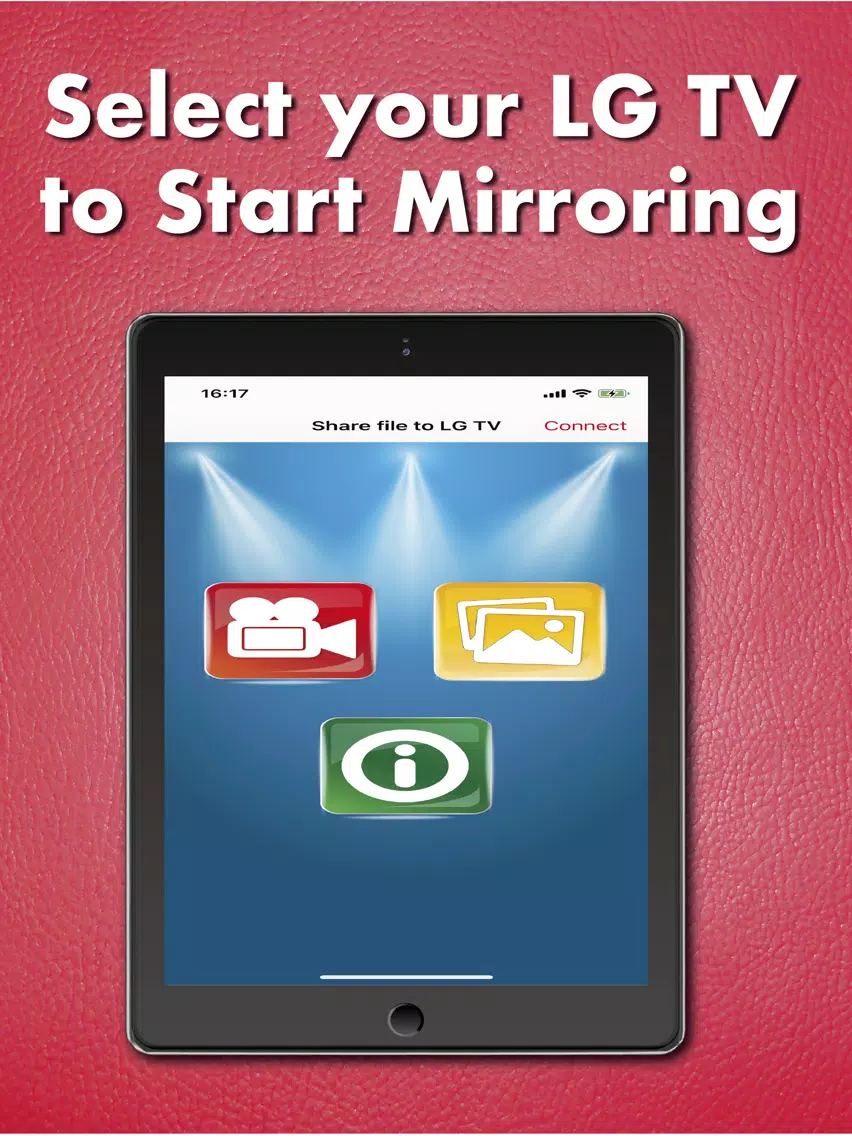 Air Mirror for LG TV Screen iPad 应用截图
