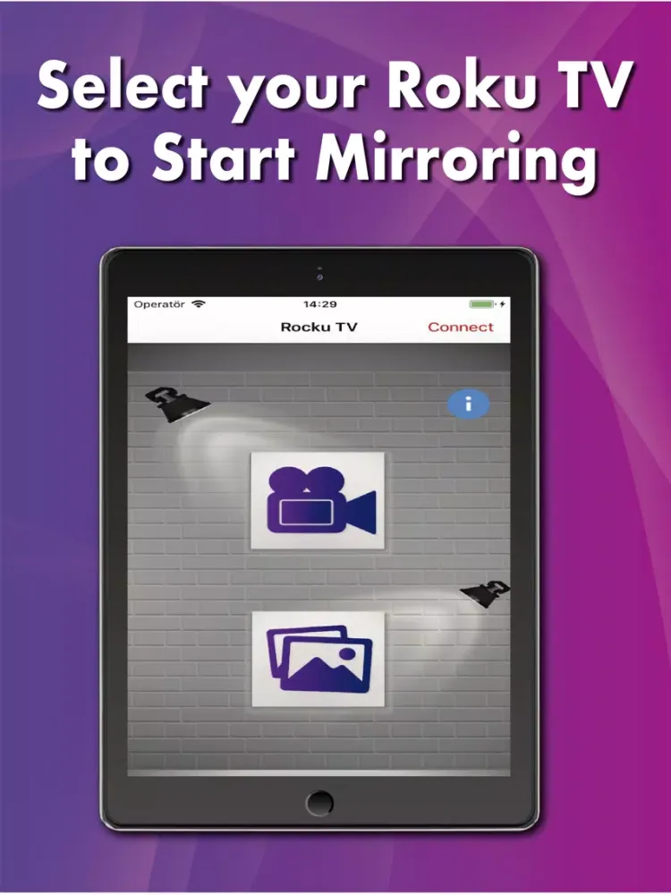 Smart Video Mirror for TV iPad  Screenshots