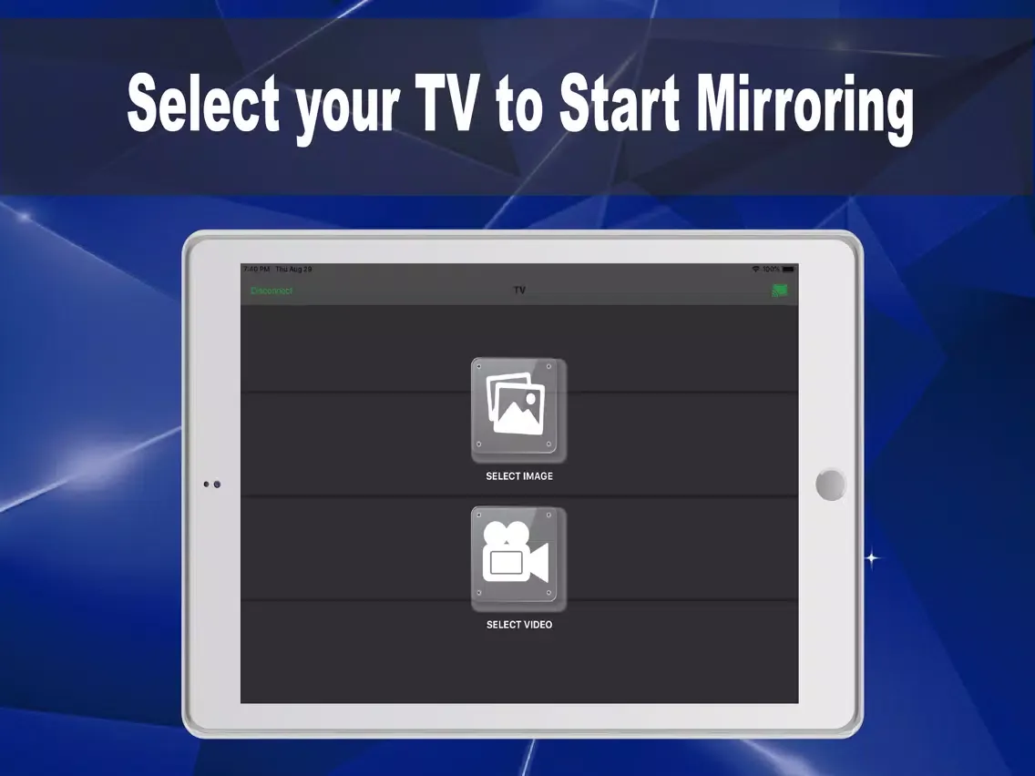 Air Mirror for Samsung TV Pro iPad  স্ক্রিনশট