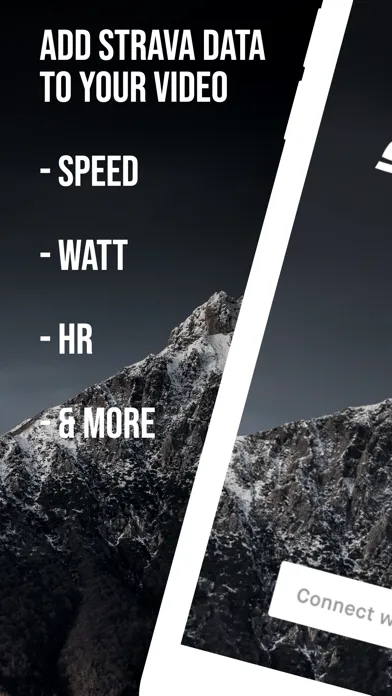 Strava data on video - STREIV Screenshots