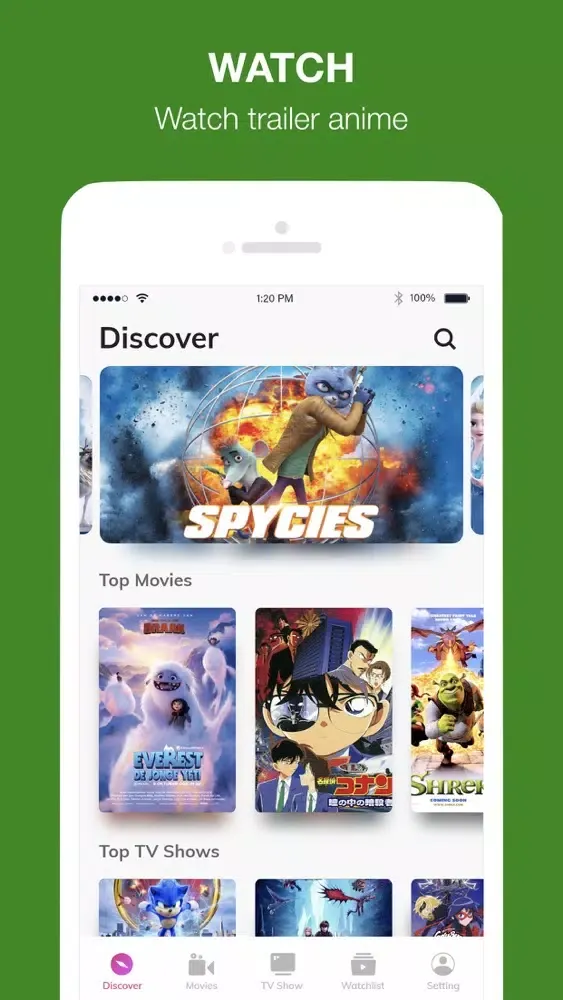 Ảnh chụp màn hình của KizzzAnime Movies Box
