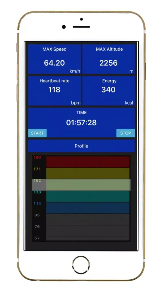 Screenshot di Ski Tracks Pro
