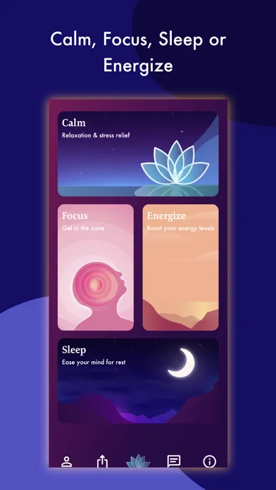 Ảnh chụp màn hình của VIBE: Calm, Focus, Sleep