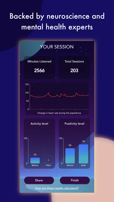 Ảnh chụp màn hình của VIBE: Calm, Focus, Sleep