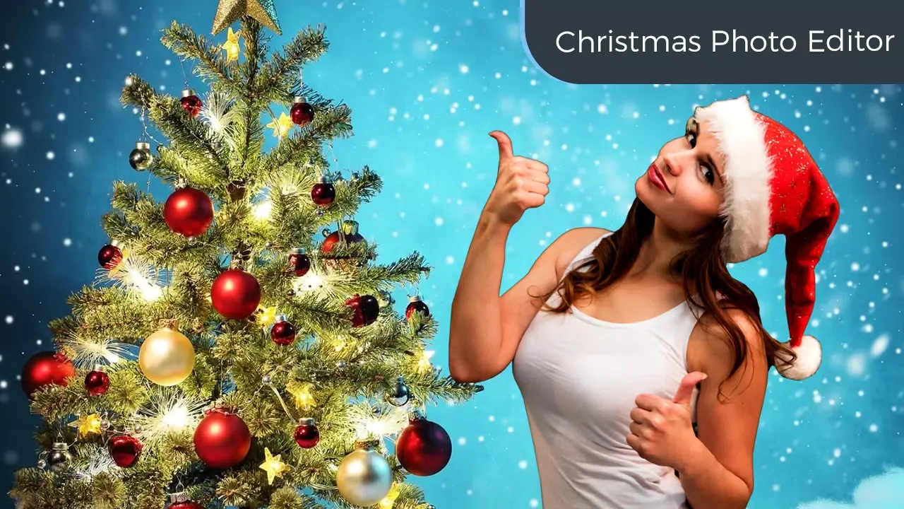 Capturas de tela do Christmas Photo Editor