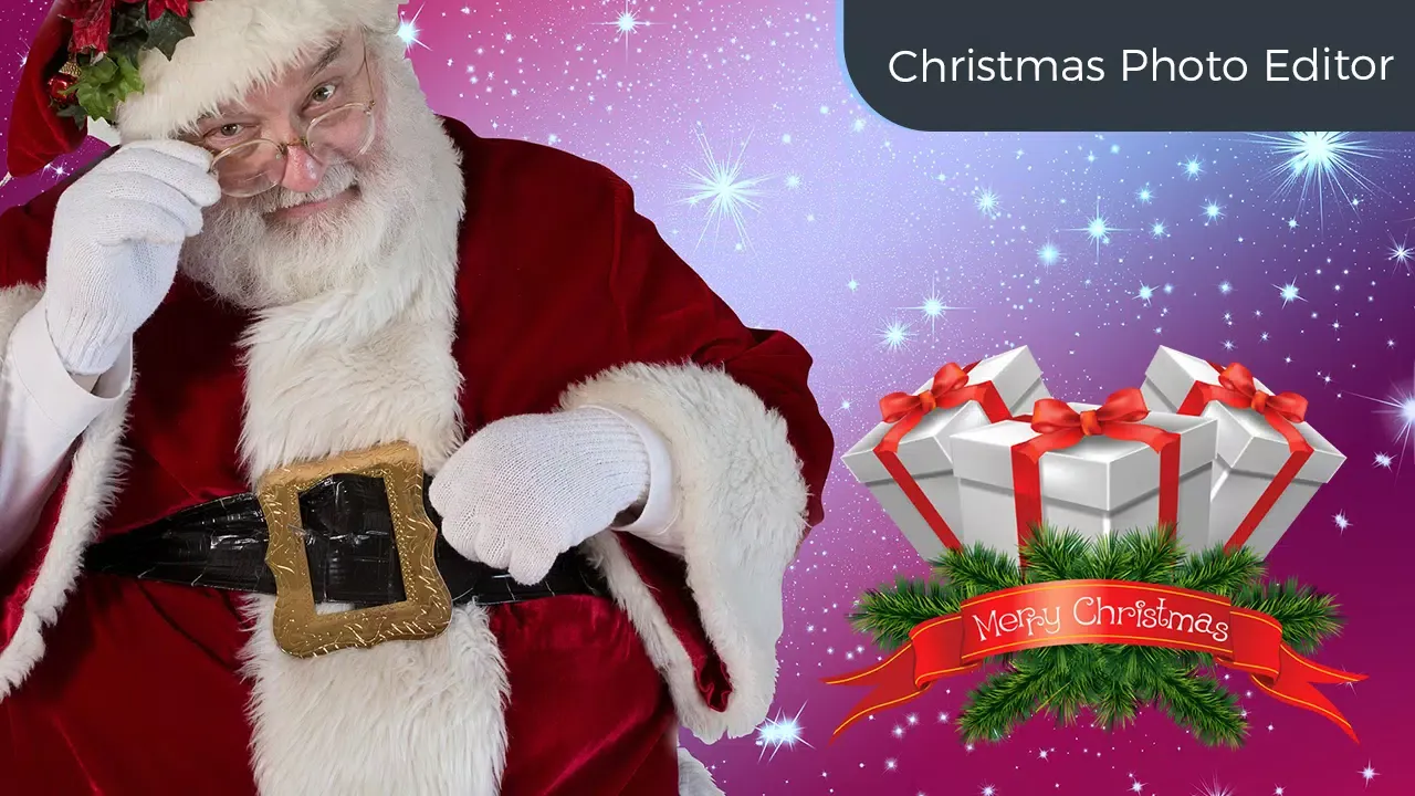 Capturas de tela do Christmas Photo Editor