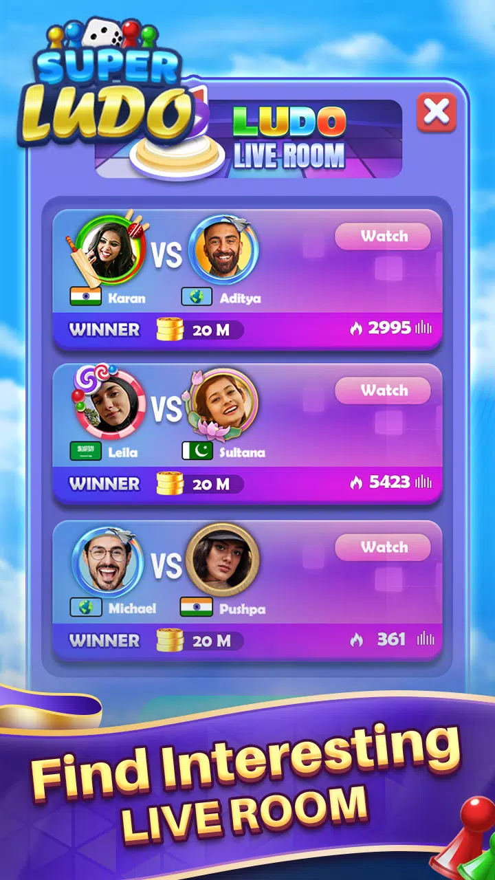 Ludo Super скриншоты приложения5