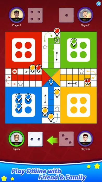 Captures d'écran de Ludo Stars: Family Dice Game
